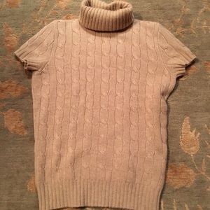 Ralph Lauren Cashmere short sleeve turtleneck